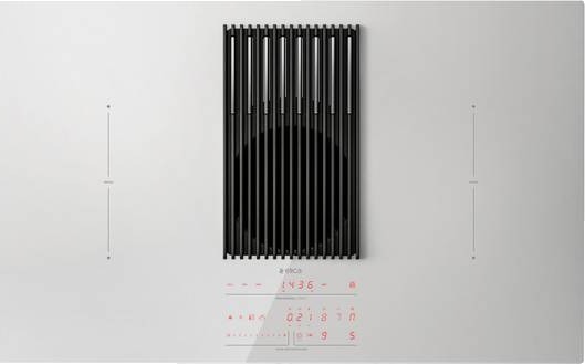 Eico Nikola Tesla Libra platetopp med ventilator 4985 (hvit)