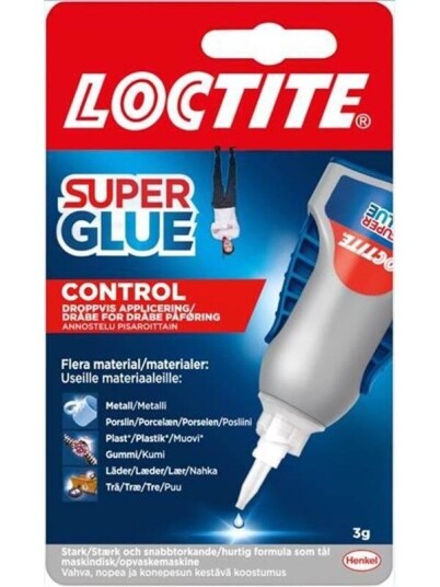 LOCTITE Super Glue Control 3g LOCTITE Super Glue Control 3g