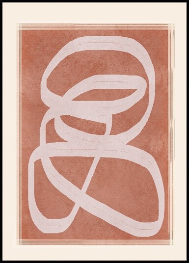 Abstract Flow I Plakat Plakat / 40x50cm Abstract Flow I Plakat Plakat / 40x50cm