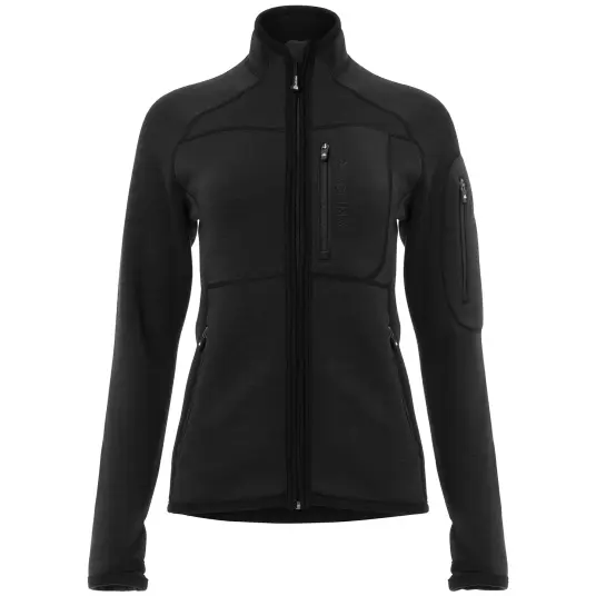 Aclima FleeceWool Jacket , dame Jet Black XS