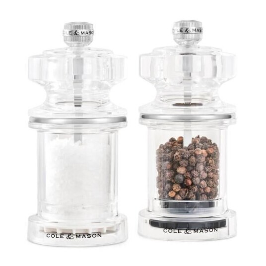 Cole & Mason Precision 675 saltog pepperkvern 12 cm 2 stk klar Cole & Mason Precision 675 saltog pepperkvern 12 cm 2 stk klar