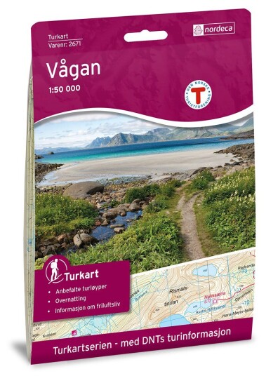 Ugland IT Nordeca Vågan 1:50 000 Turkart