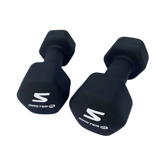 Master Fitness Neoprenhantlar i par, Hantlar Neoprene/Vinyl
