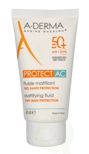 A-Derma Protect AC Mattifying Fluid SPF50+ 40 ml