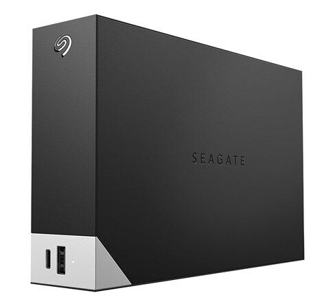 Seagate One Touch Desktop with Hub STLC16000400 - Ekstern Harddisk - 16 TB - Svart