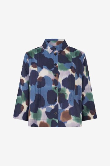 Masai Skjorte Malbilisian A shape Loose Blå