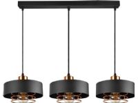 Orno CHIRO hanging lamp, power max. 3x60W, E27, black
