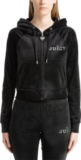 Juicy Couture Dame Gensere & Hettegensere Svart M,