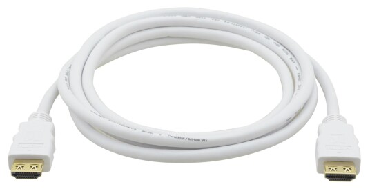 KRAMER C-MHM/MHM Flexible HDMI Cable White 4K60Hz 4:4:4 1,8m