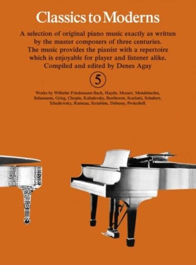 Classics To Moderns 5 Classics To Moderns 5
