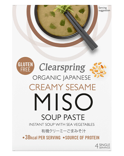Misosoppa Creamy Sesame 4x15 g Misosoppa Creamy Sesame 4x15 g