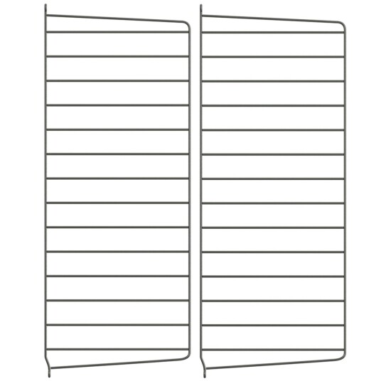String String Gavler 30x75 cm 2 pk Mørkegrå