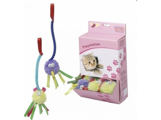 Ebi Eib Eib Zab. Cat Flush Balls On Rubber On A Rubber/27 7.6Cm