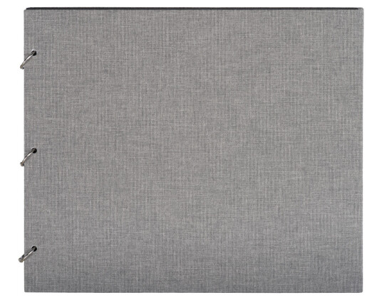 BookBinders Album 325x275mm Columbus Pebble grey farge BookBinders Album 325x275mm Columbus Pebble grey farge