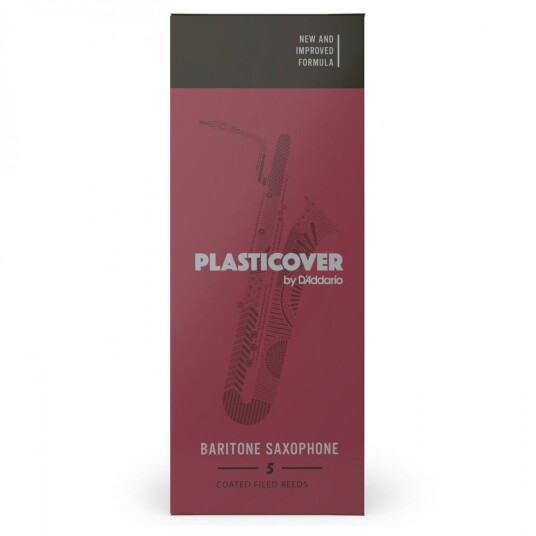 DAddario Plasticover Baritone Saxophone Reeds 4 (5 Pack) DAddario Plasticover Baritone Saxophone Reeds 4 (5 Pack)