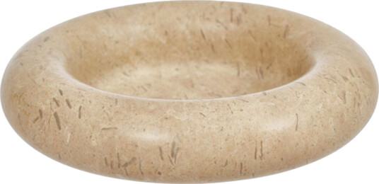 OYOY Savi lysestake marmor 3 cm, beige