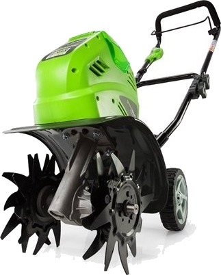 Greenworks G Max 40V Elektrisk Jordfreser 26 Cm 20 Cm 16 Kg Greenworks G Max 40V Elektrisk Jordfreser 26 Cm 20 Cm 16 Kg