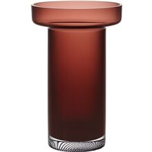 Kosta Boda Limelight Rosevase caramel 23 cm
