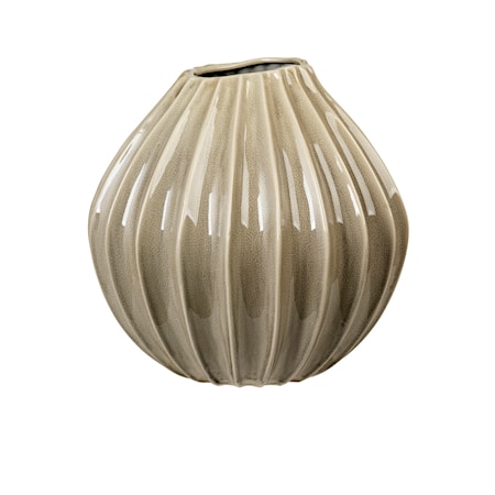 Wide Vase XL Keramikk Rainy Day