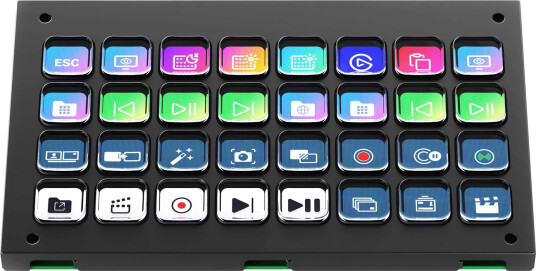 Elgato Stream Deck Modul Tastatur med 32 Taster - Svart Elgato Stream Deck Modul Tastatur med 32 Taster - Svart