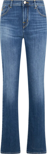 Moorer Dame Jeans Blå W30,