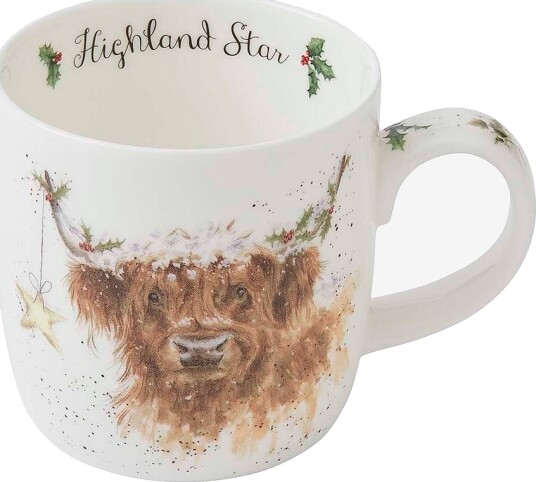 Royal Worcester - Krus Wrendale Highland Star - Flerfarget