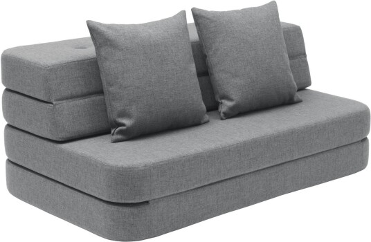 By Klipklap by KlipKlap 3 Fold Sofa Mørkegrå