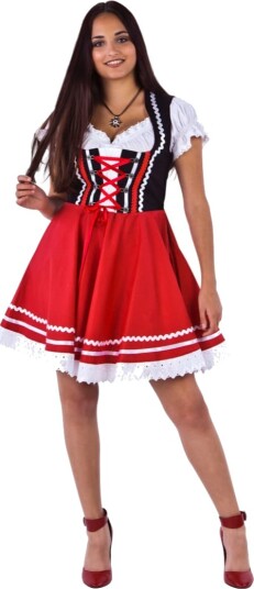 Haus Huberts V.O.F Dirndl Frieda Rød 34
