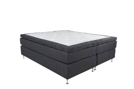 Venture Design Furudal kontinental seng Mørkegrå 160 cm Medium Grå Venture Design Furudal kontinental seng Mørkegrå 160 cm Medium Grå