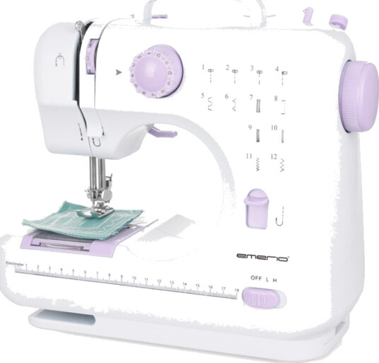 Emerio SEW-121820 Symaskin med 12 Sømmer - Hvit Emerio SEW-121820 Symaskin med 12 Sømmer - Hvit