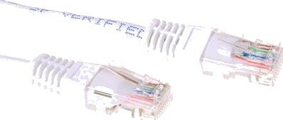 ACT Nettverkskabel Cat5E U/UTP RJ45 10 m Hvit