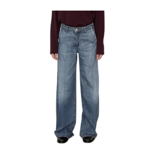+ People Dame Jeans Blå W27, + People Dame Jeans Blå W27,