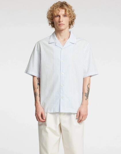 Annarr Anrrelaxalfred Poplin Shirt Ss White XXL Annarr Anrrelaxalfred Poplin Shirt Ss White XXL