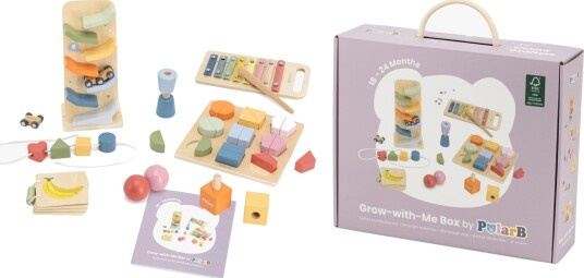 Polar B PolarB Grow-with-Me Aktivitetssett Colour Crafters 18-24 Mnd Polar B PolarB Grow-with-Me Aktivitetssett Colour Crafters 18-24 Mnd