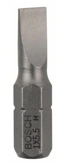 Bosch Flat Bits 5.5 mm extra hard 1.0 x 5.5 25mm 25 pcs.