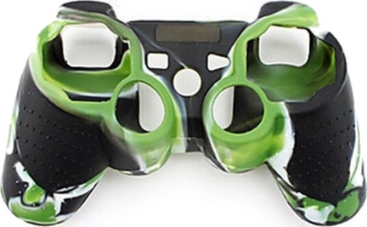 Teknikproffset Silikongrep til PS3-kontroller Camouflage Green