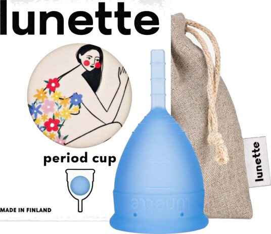 Lunette Menstrual Cup Model 1 Blue Lunette Menstrual Cup Model 1 Blue