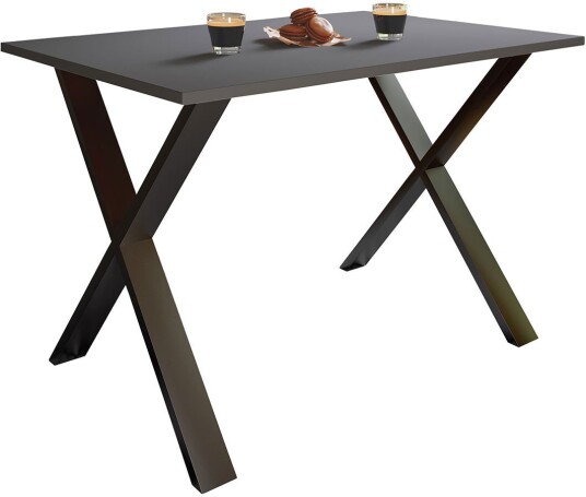 XonaX spisebord 110x50 antracitt svart.