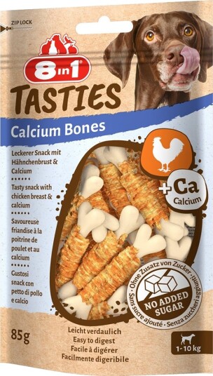 8In1 Tasties Kylling Calcium Bones 3 X 85 G