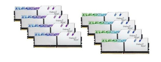 G.Skill Trident Z Royal DDR4-3200 C16 OC - 256GB (4713294224989)