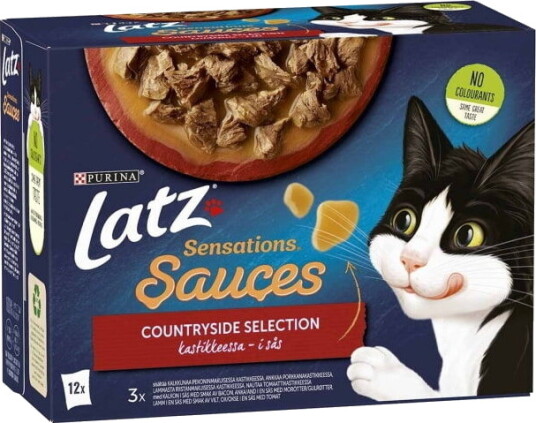 Latz Sensations Våtfôr til Katt - Landlig Utvalg 12x85 g Latz Sensations Våtfôr til Katt - Landlig Utvalg 12x85 g