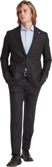 Luigi Bianchi Mantova Herre Dress Brun 2XL,
