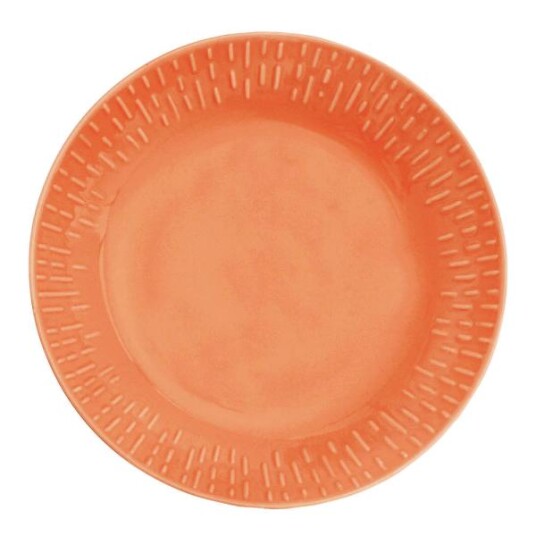 Aida - Life in colour - Confetti pastatallerken 23 cm apricot Aida - Life in colour - Confetti pastatallerken 23 cm apricot