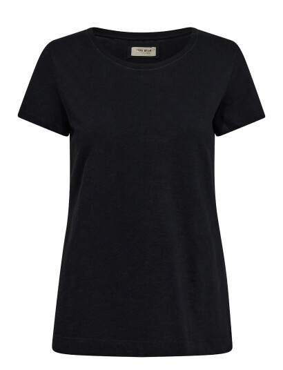 MOS MOSH Mmarden Organic O-Ss Tee - Navy - S