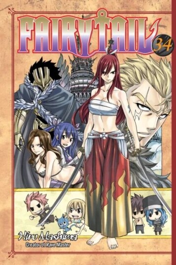 Fairy Tail 34 Av Hiro Mashima