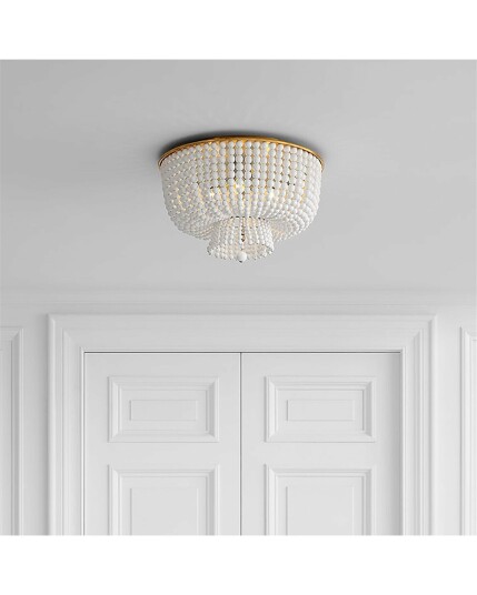 Jacqueline plafond antik mässing/vit Jacqueline plafond antik mässing/vit