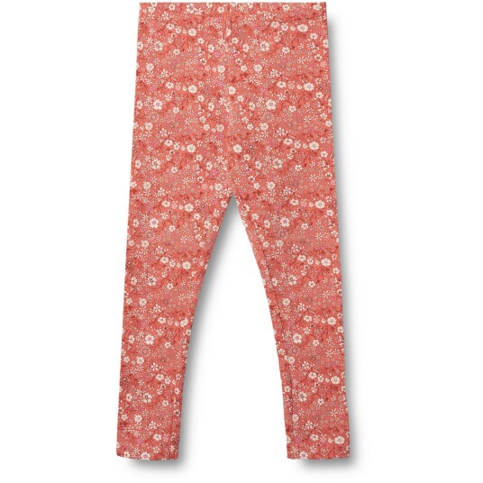 Wheat Coral Flowers Jersey Leggings Jules 3 år/98