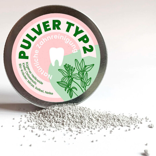 Naturlig tannkrem Powder Schettlers Type 2 Peppermint Naturlig tannkrem Powder Schettlers Type 2 Peppermint