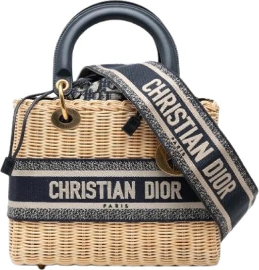 Dior Vintage Dame Pre owned Blå ONE SIZE,