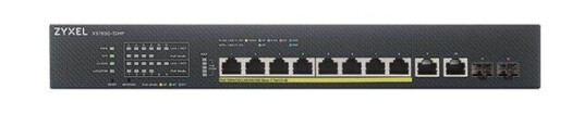 ZyXEL XS1930-12HP 10-port 10G Multi-Gigabit Lite-L3 Smart Managed Switch (4718937605262)